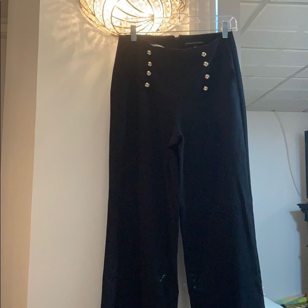 Catherine malandrino wide leg dress pants